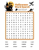 Halloween Word search