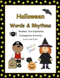 Halloween Words & Rhythms - Rhythm Literacy & Composing Ac