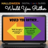 Halloween Would You Rather Game | Editable | Google Slides
