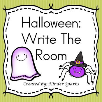 Preview of Halloween Write The Room