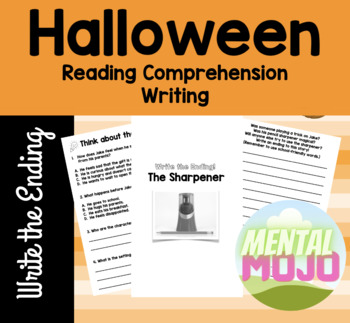 Preview of 3rd Grade Halloween Reading Comprehension / Writing