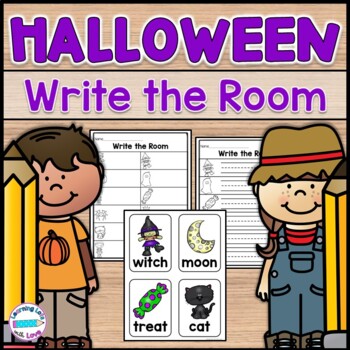 Halloween Write the Room by Learning Lots with Love | TPT