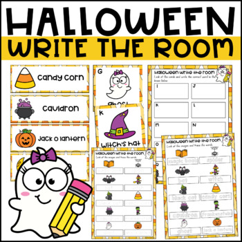 Halloween Write the Room by The English Labo | Teachers Pay Teachers