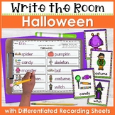 Halloween Write the Room - for Literacy Centers
