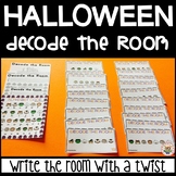 Halloween Write the Room Decode the Room