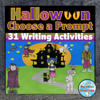 Preview of Halloween Writing Activities