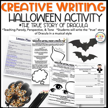 Preview of Halloween Creative Writing Activity