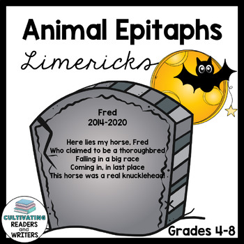 Preview of Animal Epitaphs: Writing Activity