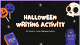 Halloween Writing Activity - Argumentative Writing