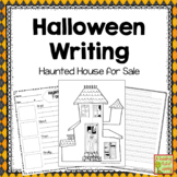 Halloween Writing Activity: Haunted House for Sale