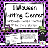 Halloween Writing Center: Creative Writing Prompts and Sto