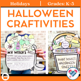 Halloween Writing Craftivity - Halloween Writing and Art Projects