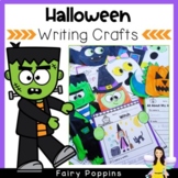 Halloween Writing Crafts - Ghost, Witch, Frankenstein & more!