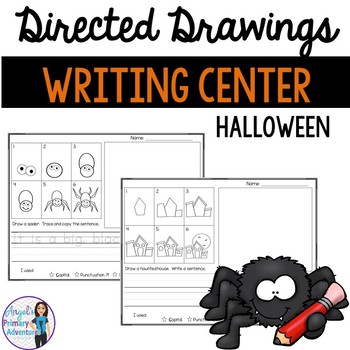 Halloween Directed Drawing / Learn To Draw Activity Sheets