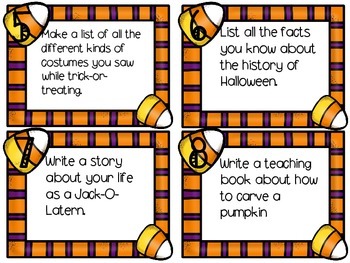 Halloween Writing Freebie by Momma with a Teaching Mission | TpT