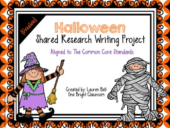 Preview of Halloween Writing Freebie {Common Core Aligned}