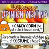 Halloween Writing: Opinion Writing - Two Focus Questions