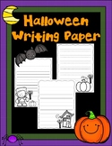 Halloween Writing Paper- Free