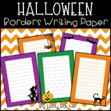 Halloween Writing Paper / Borders