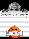 Halloween Writing Paper and Stationery