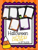 Halloween Writing Paper for Halloween Creative Writing