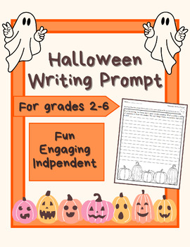 Preview of Halloween Writing Prompt