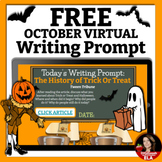 Halloween Writing Prompt with Passages and RACE Strategy FREE