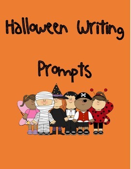 Halloween Writing Prompts By My Primary Designs Tpt