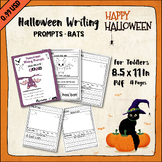 Halloween Writing Prompts - Bats