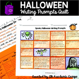 Halloween Writing Prompts Choice Board for Middle School D