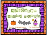 Halloween Writing Prompts (Kindergarten) - Distance Learning