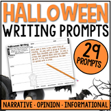 Halloween Writing Prompts - Opinion, Narrative, Informatio