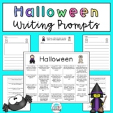 Halloween Writing Prompts: Printable and Digital Google Slides