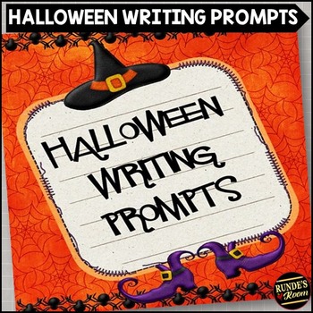 Preview of Halloween Writing Prompts and Stationery