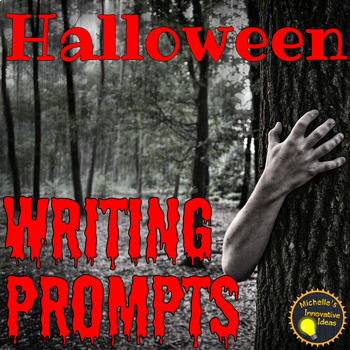 Preview of Halloween Writing Prompts with Pictures Narrative