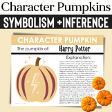 Fall Halloween Writing: Pumpkin Characterization, Symbolis