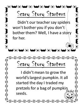 Halloween Writing Activity by Obsessed with Learning | TpT