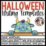 Halloween Writing Templates with Spinner