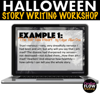 Preview of Halloween Short Story Writing Mini-Unit