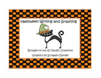 Preview of Halloween Writing and Graphing
