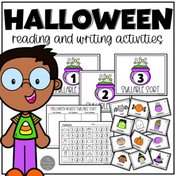 Halloween Writing for Kindergarten and First Grade | TPT