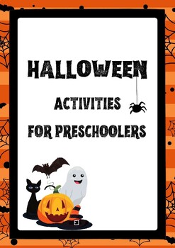 Preview of Halloween activities for preschoolers
