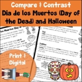 Halloween and Day of the Dead Reading Passages Print and Digital