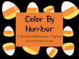 Halloween and Fall Color By Number FREEBIE