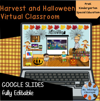 Preview of Halloween and Harvest Virtual Classroom