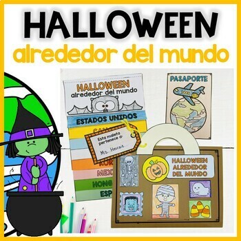 Preview of Halloween around the world in Spanish | Halloween alrededor del mundo