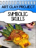 Halloween clay sculpture project for high school - Symboli