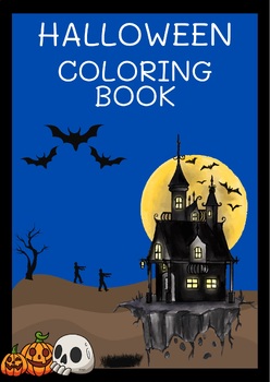 Preview of Halloween color book