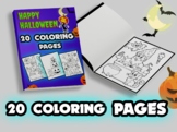Halloween coloring book pdf Images to Color for All Ages