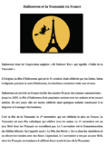 Halloween et la Toussaint en France- Intermediate to Advanced